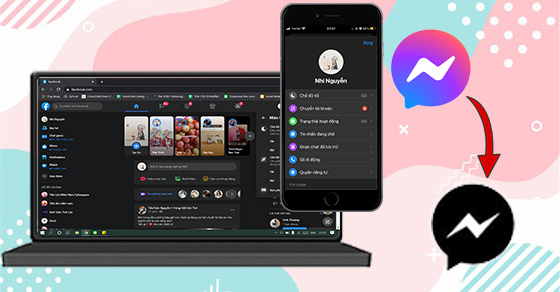Cách bật chế độ Dark Mode Messenger trên điện thoại, máy tính chi tiết